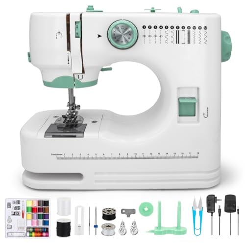 Macchina Cucire Automatica Portatile – 12 Punti, 6 Piedini, Pedale
