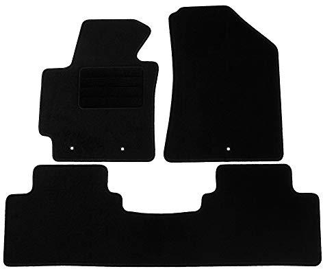TEXER Textil Fußmatten Passend für Kia Soul II PS Bj. 2013-2018 Basic