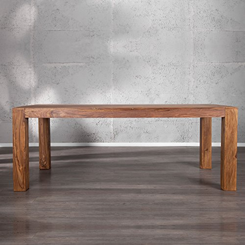 cagü Esstisch Salem Sheesham massiv Holz 200cm x 100cm