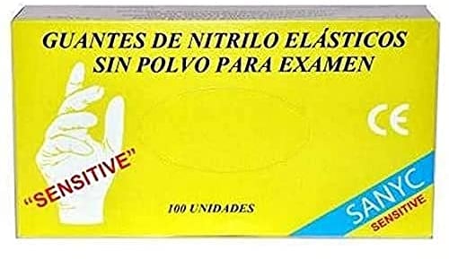 Guante Nitrilo Sensitive T-M 100U