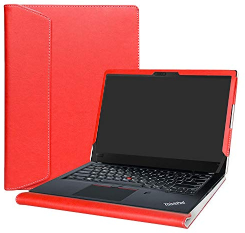Alapmk Protective Cover Case for Lenovo ThinkPad T14 T14s P14s T490 T495 T495s T490s T480s/ThinkPad P43s/ThinkPad T14 Gen 2/ThinkPad P14s Gen 2 Laptop (Not Fit Thinkpad T480 T470), Red
