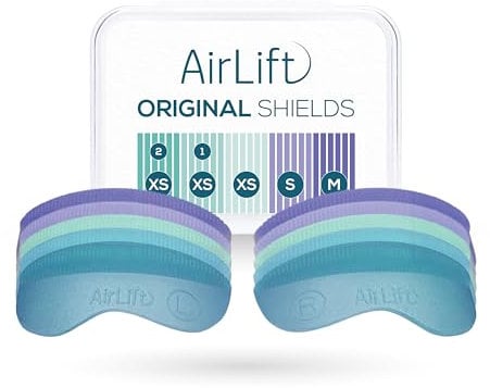AirLift ORIGINAL Silicone Lash Lift Shields Combination Pack M S XS XS1 XS2 Reusable with Grooves