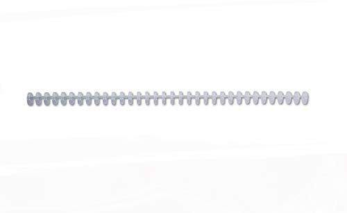 GBC® Binderücken ClickBind, PP, A4, Ø: 12 mm, für: 95 Blatt, farblos, transparent (50 Stück), Sie erhalten 1 Packung á 50 Stück