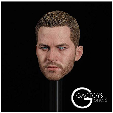 ZSMD 1/6 Scale Männlicher Kopf Europäische Und Amerikanische Männliche Kopfskulptur Paul Walker Geeignet Zum Anziehen Von HT VERYCOOL TTL PHICEN TBLeague