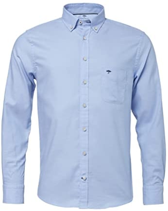 FYNCH-HATTON Weiches Oxford Hemd aus Baumwolle Light Blue/XL