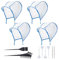 NITAIUN 12 Pezzi Cuffia Per Capelli Strumento Per Lo Styling Dei Capelli con Uncinetto e Spazzola Coloring Hair Hook Frosting Cap Cappello Tintura Cappuccio per Capelli
