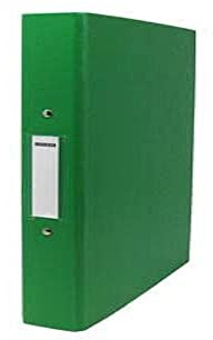 Ring Binder, 2 O-Ring Binder, A4, 19mm Rings, Green, Pack of 10