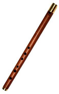 Holzpfeife iVolga VD-01 Schlüssel D, stabilisiertes Holz