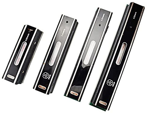 RANRAO 1 Stück Wasserwaage Hochpräzises 0,02 mm 100/150/200-Level-Messwerkzeug in Industriequalität Engineers Precision Bar Level Machinist Messwerkzeug