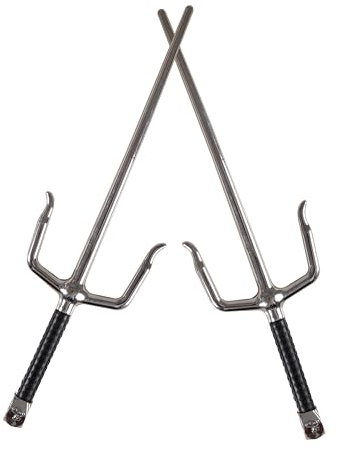 PtitClown - Epée Ninja Saï Lot de 2 - PtitClown - Argent