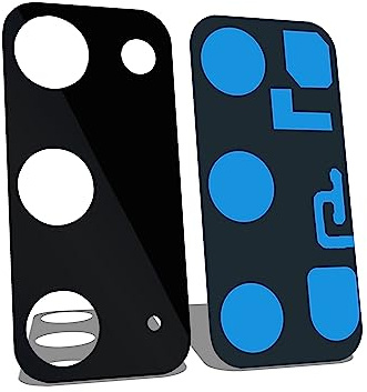 IS-TECK Kompatibel mit Samsung Galaxy S20 G980 Ersatz Kamera Glas Linse inkl. Kleber Set