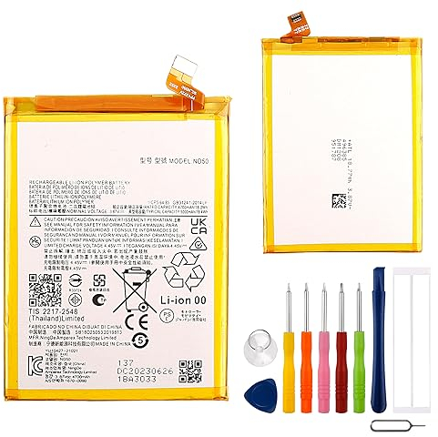 E-yiiviil Replacement Battery ND50 Compatible with Moto G31 XT2173 with Tools