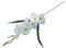 Baoblaze Künstliche Blumen Gladiolen, Kunstblumen Wie Echt, Artificial Gladiolus Flower Vivid, Artificial Flower Wedding Gladiolus für Zuhause, Bauernhaus, Hausgarten, Party, Hochzeit, Weiß