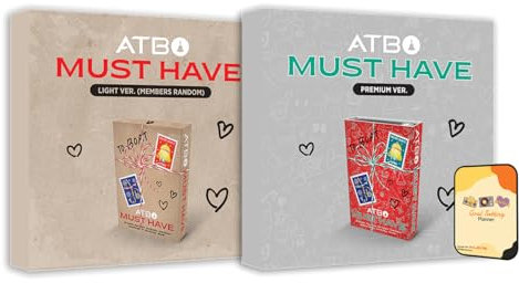 ATBO Album - Must Have Light + Premium ver.(2 ver) Full Set Album NEMO ver+Pre Order Benefits+BolsVos Exclusive K-POP Giveaways Package