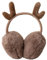 IHCEMIH Cache-oreilles pour femme et fille, en peluche moelleuse et chaude, pliable, tendance, protège du vent, du froid, pour l’hiver, l'extérieur, le ski, la course à pied, Taille Unique