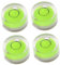 Luwecf 4X Accessoires de Tourne-Disque pour Tourne-disques DJ Decks