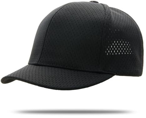YAMEE Cappellino Baseball Uomo Tesa Corta Estivo,Cappello Donna Traspirante Rete,Berretto Unisex Casuale Visiera Sport Baseball cap,Cappelli Uomo All'aperto Regolabile,per Pesca,Tennis,Escursionismo