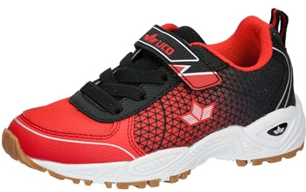 Lico Noa VS Hallenturnschuhe, Rot/Schwarz/Weiss, 36 EU