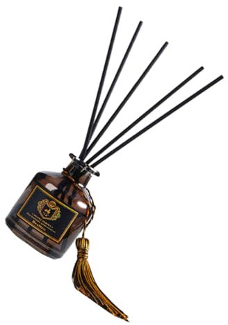 BIUDECO aromaterapia difusor de Aromas difusor Aromas Coche Diffuser ambientador Aire Acondicionado Botella de Aroma con Mimbre decoración hogareña ambientador de ratán solvente volátil