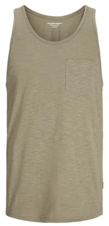Jack & Jones Herren Jorvarenna Slub Tank Top Jorvarenna Slub Tank Top (1er Pack)