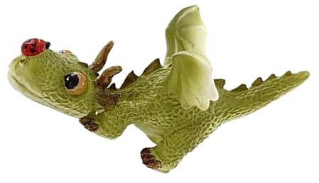 ＡＷＨＡＯ Drachenstatue, Gartendekoration, Kunsthandwerk, Schmucksammlungen, Hof, Harzdrachenfigur, Tierskulptur, Liegender Drache