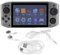 Tbest Handheld-Spielekonsole mit 5,1-Zoll-HD-Display, Wiederaufladbare Spielekonsole mit Integrierten Benutzerdefinierten Chips, Musik-Player, Video-Player, Kamera, DV, Audiorecorder,