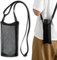 LAJUP 1 Article Couvercle De Bouteille D'Eau En Filet Sac De Transport Pour Bouteille D'Eau Avec Bandoulière Réglable,Convient Pour Le Cyclisme En Plein Air, Le Camping, Etc.