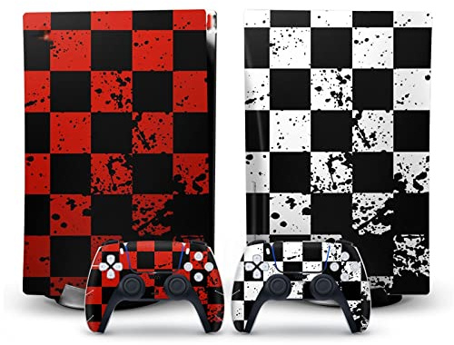 Schützend Aufkleber Skin Für PS 5 Disk Edition Konsole Und 2 Controller Vinyl Cover Skins Wraps Für PS5 Disc Version 40942 Blasenfrei Rückstandsfrei