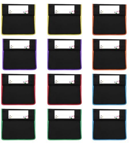 Stuhltaschen für Klassenzimmer – Organizer für Sitztaschen, Aufbewahrung für Studenten, waschbar, Halterung für Freunde, Grafiken, Schulbücher, Organizer