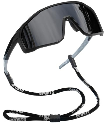 Joopin Gafas Ciclismo Hombre Mujer Polarizadas Deportivas Negras