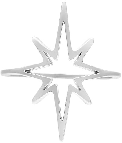 Wildcat Ring - Polar Star Ring aus Chirurgenstahl 316L, Körperstelle: