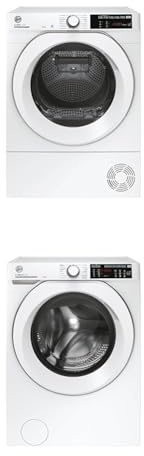 Hoover NDE H8A2TCES-84 Heat Pump Dryer, 8 kg + Hoover HWQ 48AMC/1-84 Washing Machine, 8 kg