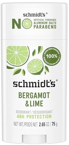 Schmidt 's Bergamotte + lime Deo Natural – 2.65oz