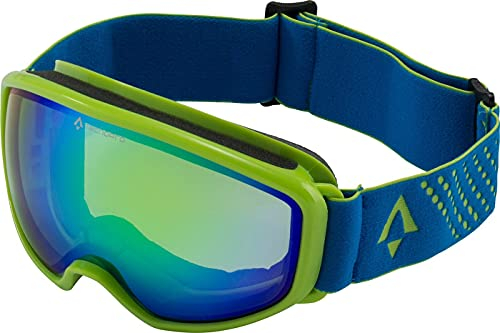 TECNOPRO Herren Ten-Seven Revo Skibrille, Green/Blue, 2