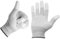 Minadax ESD Antistatik Handschuhe Finger-TIP - 1 Paar, Größe M/8 - Für Reparatur, Montage & Reinigung in Elektronik, Feinmechanik, Modellbau, Auto und Motorrad