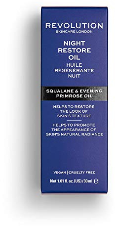 Revolution Skincare London, Night Restore, Oil, 30ml