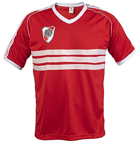 JL Sport Argentinien Atlético River Plate Fußball League Trikot Top Retro Trikot Classic, rot, XXL