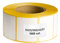 MDlabels Weiße Thermo etiketten auf Rolle 35x25mm 1000 Stück permanent haftend, für Barcode, Thermische etiketten Thermische etiketten