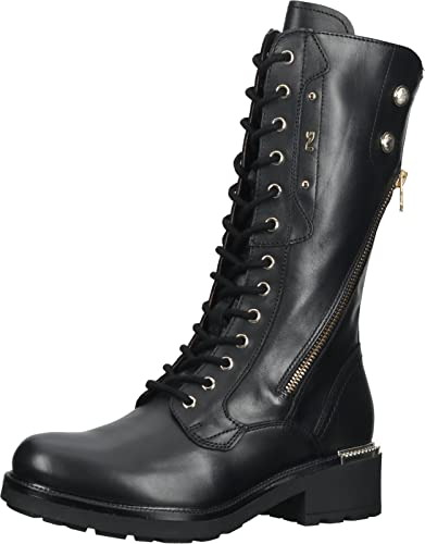 Nero Giardini I205847D Stivali Donna in Pelle - Nero 37