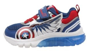 Geox JUNIOR J CIBERDRON Boy Sneakers Blue/RED_30