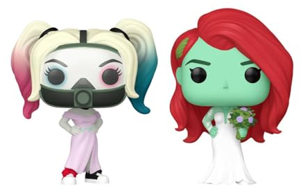 POP Harley Quinn and Poison Ivy Vinyl - Paquete de 2 - Entertainment Earth Exclusive