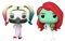 POP Harley Quinn and Poison Ivy Vinyl - Paquete de 2 - Entertainment Earth Exclusive