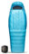 Sea to Summit - Trek Women's Daunenschlafsack Regular (-1°C) - Mumienschlafsack - Körperlänge - 650+ Loft Ultra-Dry Down - 2 Jahreszeiten - Zip Coupling - Für Wanderungen & Camping - Blue - 1.239g