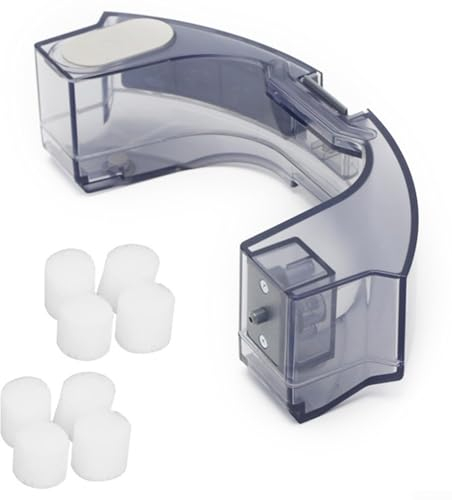 UTTASU Kit de piezas de repuesto 1 tanque de agua, 8 elementos de filtro para aspiradora robótica BR151, accesorio de aspiradora de reabastecimiento