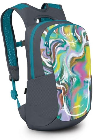 Osprey Daylite Jr Pack Euphoria Rainbow Print Tungsten OS