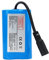ZAWELIYO Batterie de Bateau Nesting RC 12000mAh 7,4V, Batterie au Lithium Rechargeable de Grande capacité de Légère, Adaptée au RC