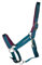 OR S-LINE Halfter Soft-Basic weich unterlegtes Weidenhalfter für Pferde verstellbar, Cob, Pony verfügbar (Petrol, Pony)