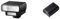 Panasonic LUMIX DMW-FL200L Externes Blitzlicht schwarz & DMW-BLK22E Aufladbarer Lithium Ion Akku, 7.2V, 2.200 mAh (für LUMIX Digitalkamera: DC-S5, G9, GH5, GH5S)