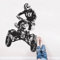 YYZOVBNN Offroad Quad Bike Extreme Quad Bike Rider Motorrad Wandaufkleber Jugendzimmer Spielzimmer Wandkunst Aufkleber，56x36cm