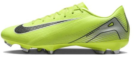 Nike Zoom Vapor 16 Academy Fg/MG, Scarpe da Calcio Unisex-Adulto, Volt/Black, 45 EU